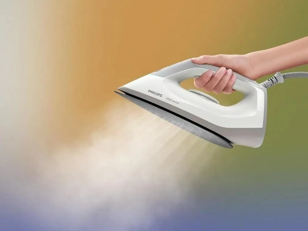 Parna likalna postaja, 2400 W, 1.4 L, keramična plošča, siva/bele - Philips 2000 Series PSG2000/80