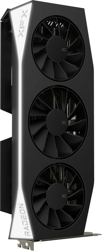 Grafična kartica RX 9060 XT Mercury OC Gaming XFX, 16GB GDDR6, 3 ventilatorji, črna