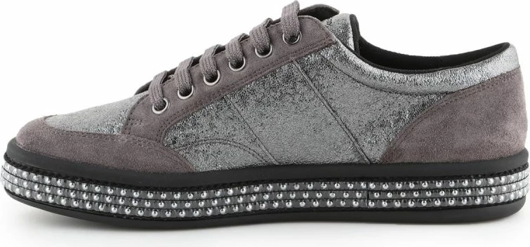 Čevlji Geox za ženske, sivi