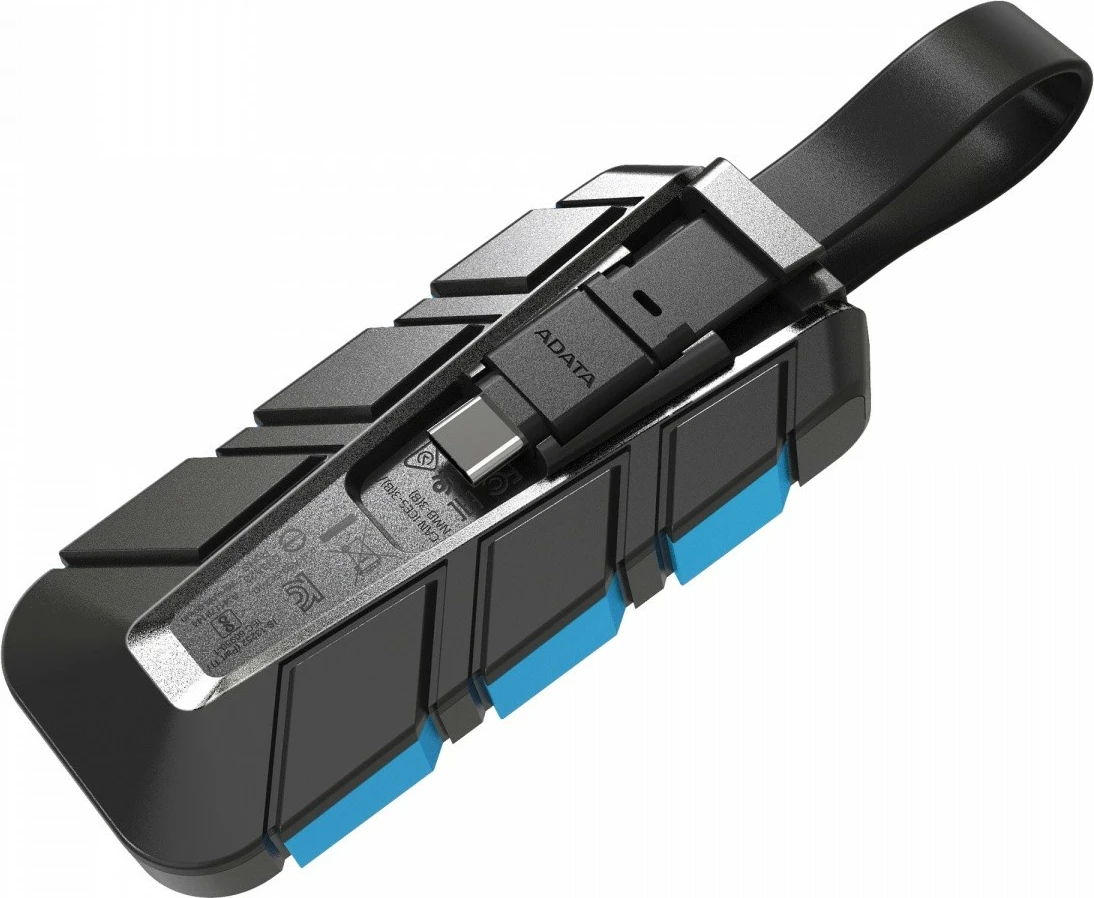 Zunanji SSD Adata SC740, 1TB, USB 3.2 Gen 2, moder
