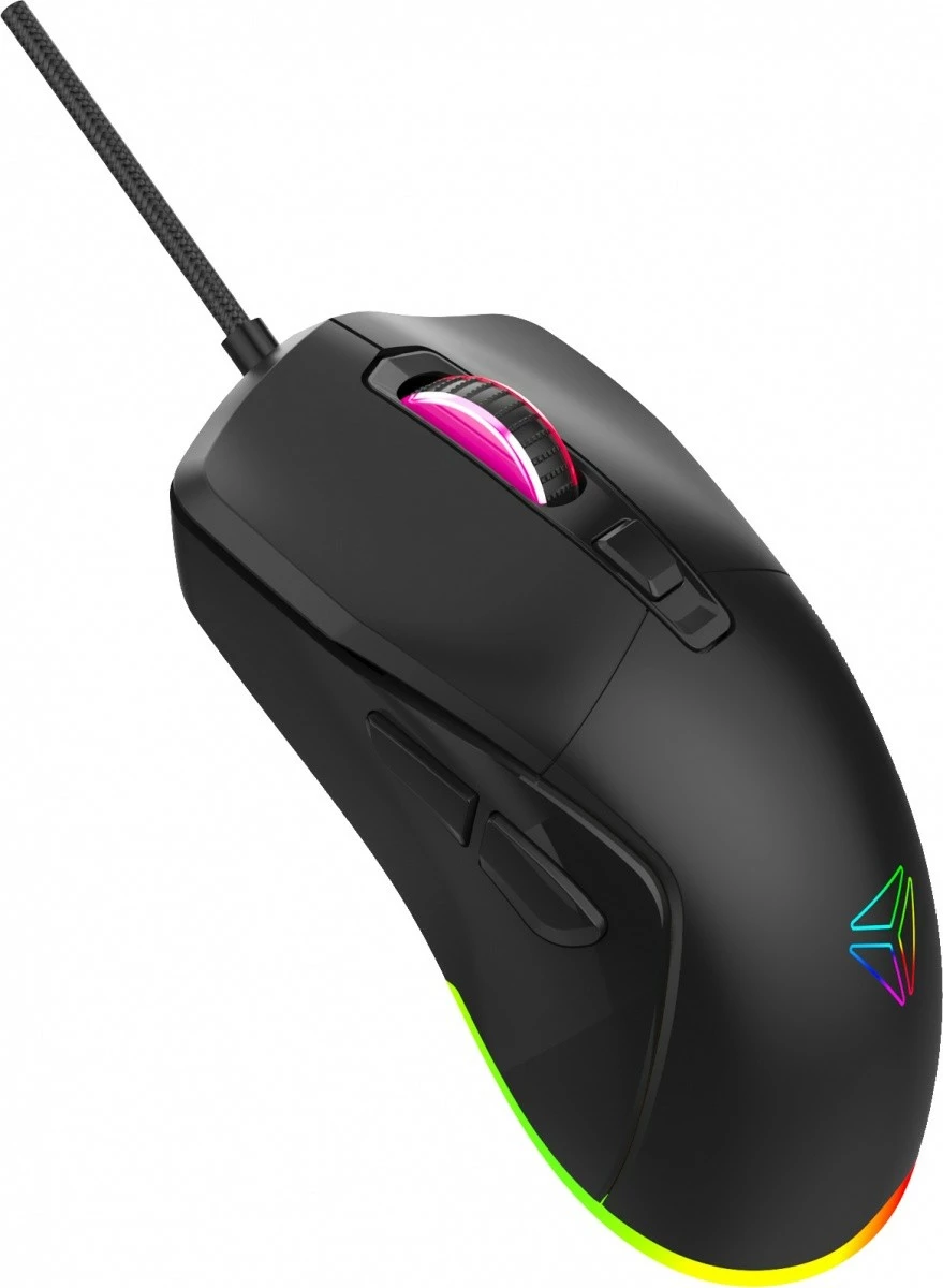 Gaming komplet 3-v-1 YENKEE YGS 03 ECLIPSE, mehanska tipkovnica RGB QWERTY, miška do 4200 DPI, slušalke z mikrofonom, USB, črn