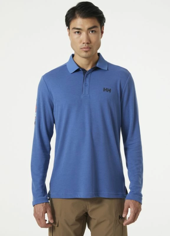 Majica Skagerrak Quickdy Rugger, Helly Hansen, moška, modra