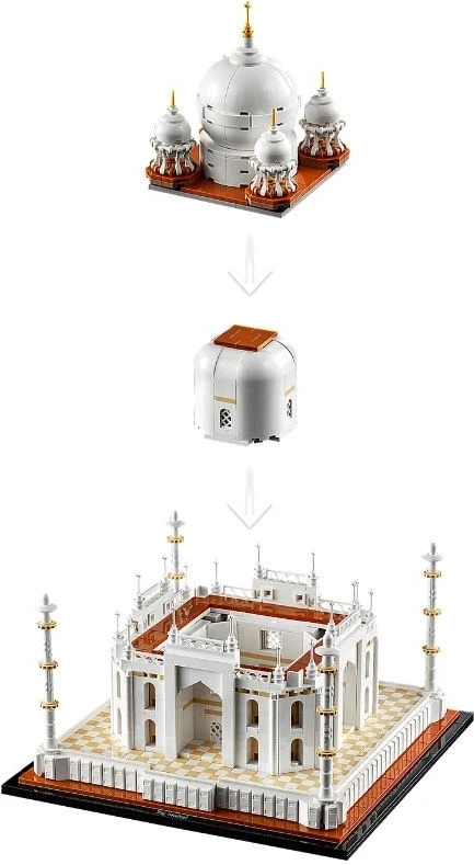 Model Taj Mahal iz serije LEGO Architecture 21056