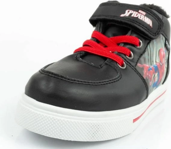 Zimski škornji za otroke Inny, črni in rdeči