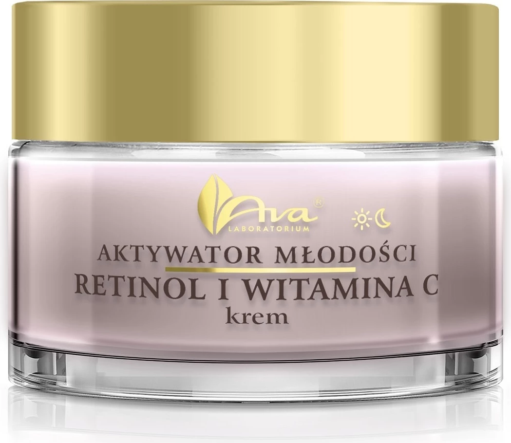 Obrazna krema za ženske Youth Activator z retinolom in vitaminom C, 50 ml — Ava Laboratorium