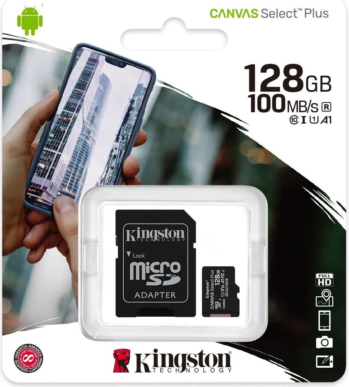Kartica microSDXC 128 GB, Canvas Select Plus