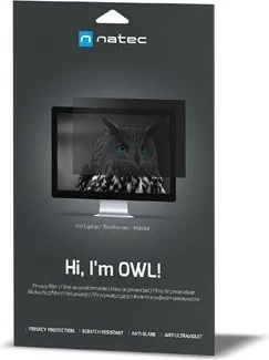 Zasebni filter za zaslon 17,3", 16:9, črn Natec Owl