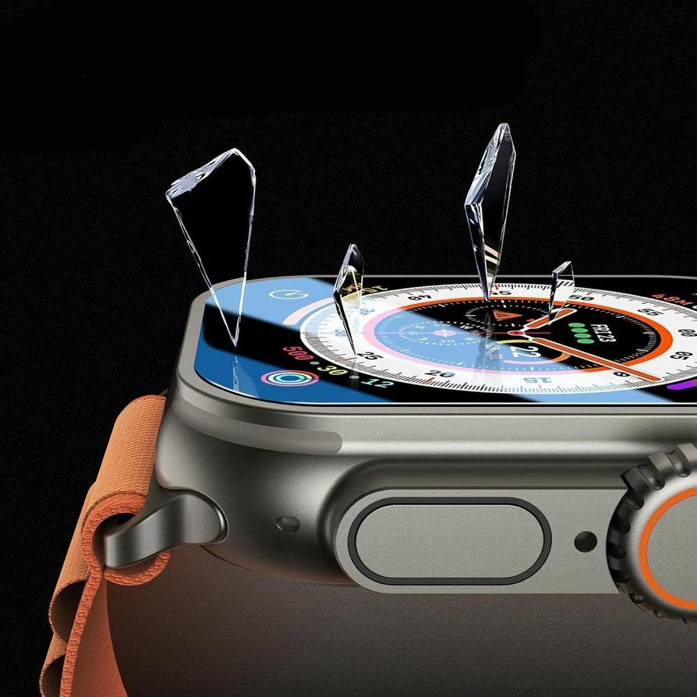 Zaščitno steklo Tech-Protect Supreme za Apple Watch Ultra 1/2 (49 mm), prozorno, 2 kosa