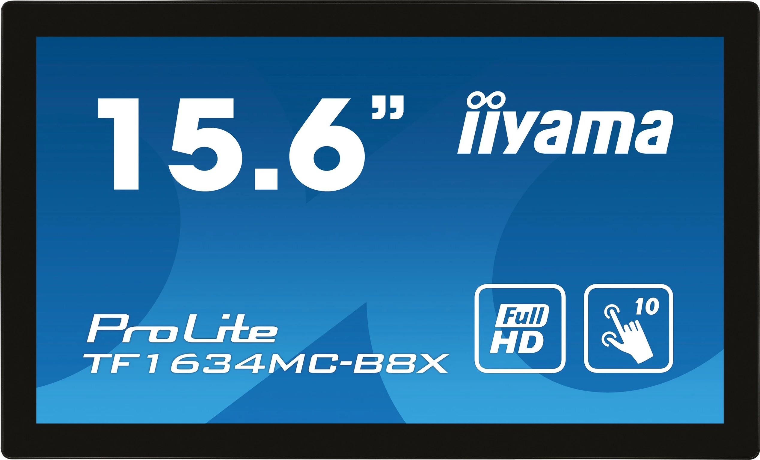 Zaslon na dotik 15,6", iiyama ProLite TF1634MC-B8X, Full HD, LED, črn