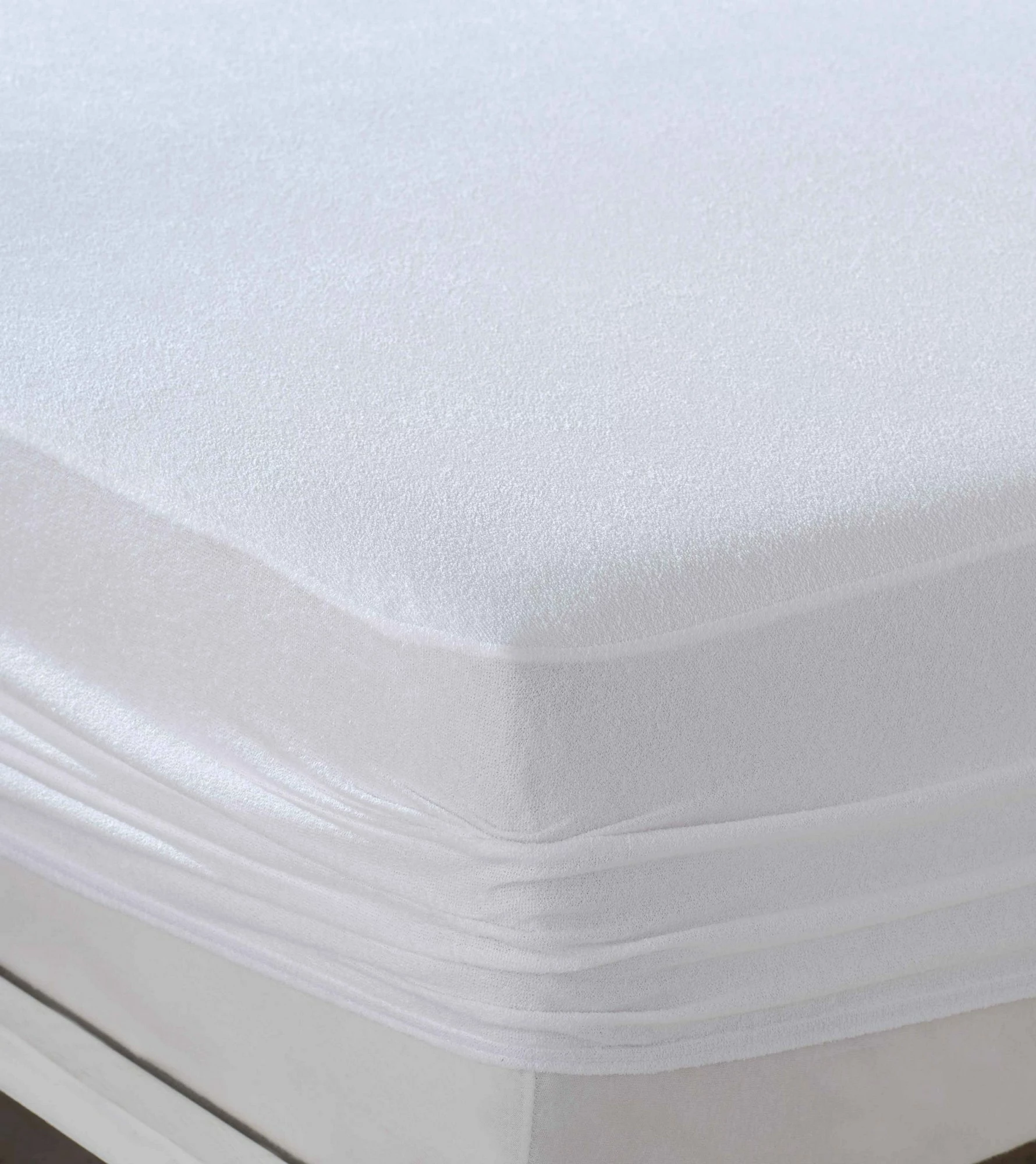 Zaščita za enojno posteljo, L'Essentiel Linge de Maison, 90 x 200 cm, bela