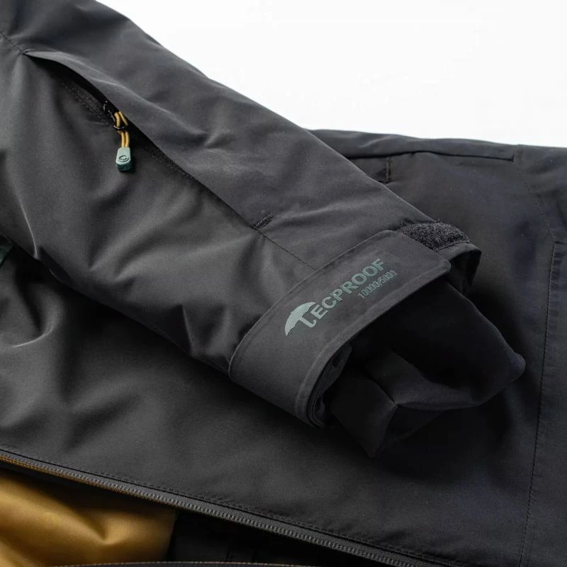 Zunanja jakna za moške Hi-Tec, črna in zelena