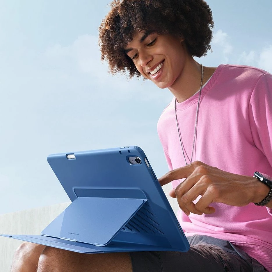 Ovitek Flip Hybrid ESR za iPad 10,9" (2022) / iPad 11" (2024), moder