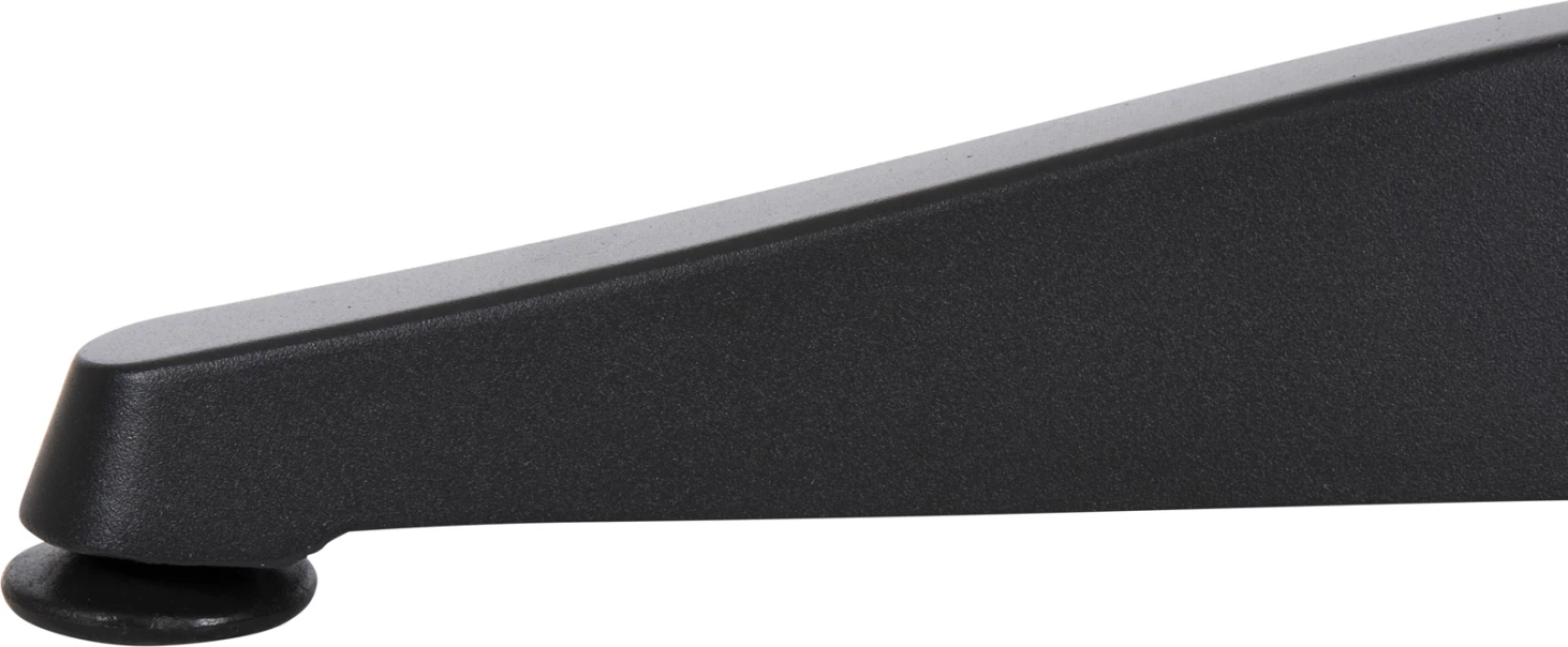 Aluminijasta okrogla miza ALEXA FH6086.01 antracitna-polivud vrh v naravni barvi Φ60x73Hcm