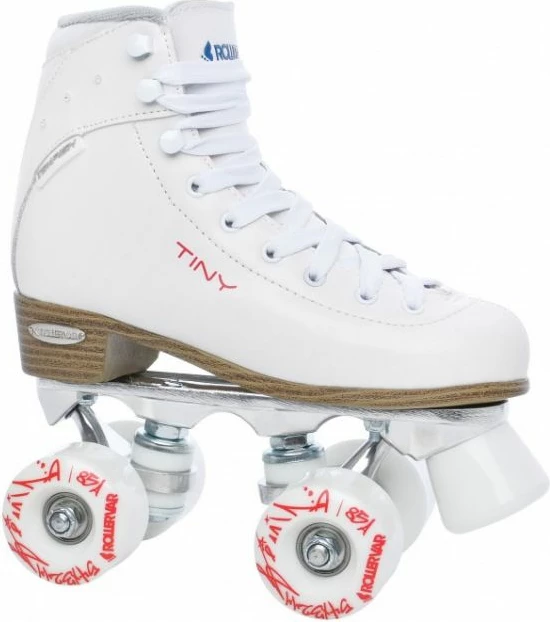 Dekorativne otroške rolerke Tempish, bele