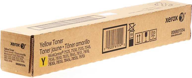 Toner kartuša Xerox 006R01514, približno 15.000 strani, standardna, rumena