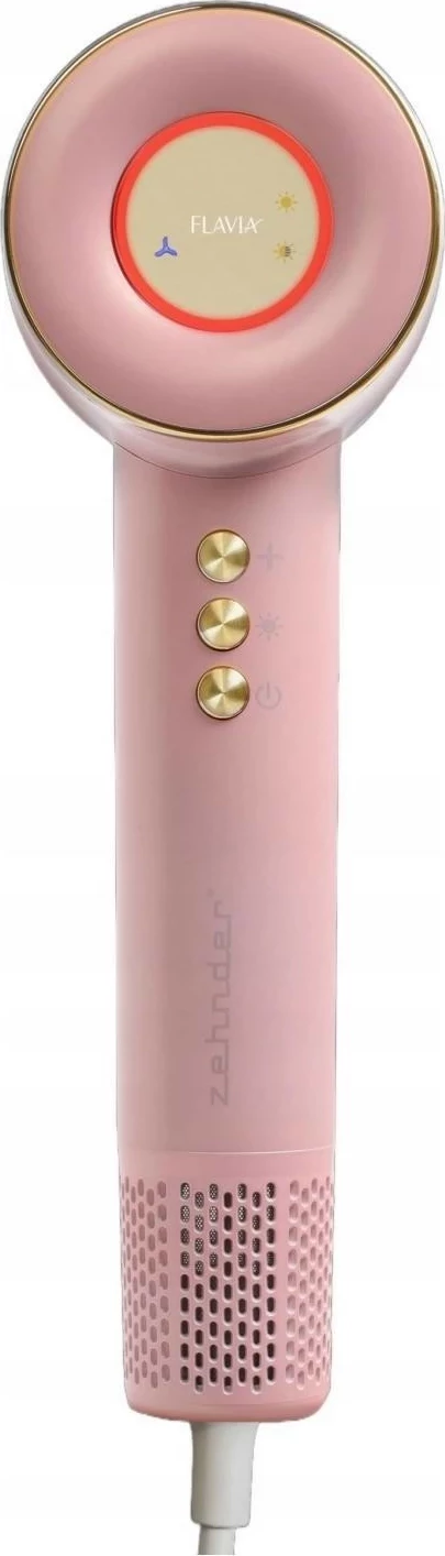 Sušilnik za lase Zehnder Flavia S1000R, 1600 W, roza