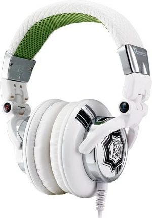 Gaming slušalke Thermaltake TteSPORTS DRACCO, 3,5 mm, bele/zelene