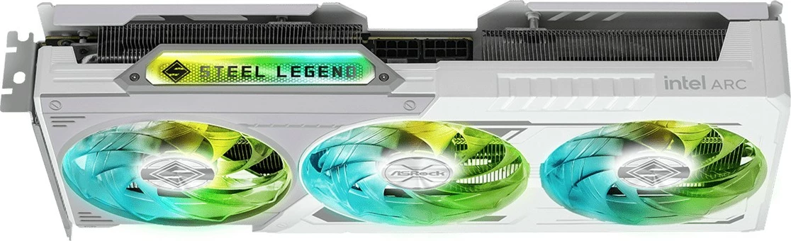 Grafična kartica B580 STEEL LEGEND ASRock, 12GB GDDR6, PCI-E 4.0, bela