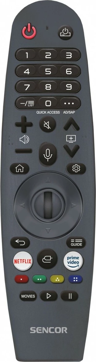 QLED televizor 32-palčni, Full HD, Smart webOS — Sencor SLE 32QF860B, črn