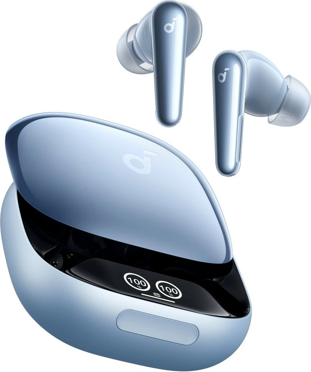 Brezžične slušalke Anker Soundcore Liberty 4 Pro, svetlo modre