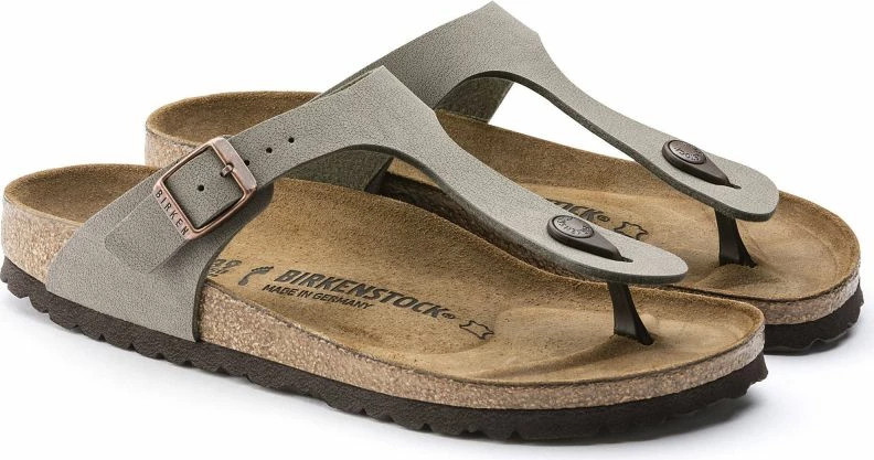 Natikače za ženske Birkenstock, sive