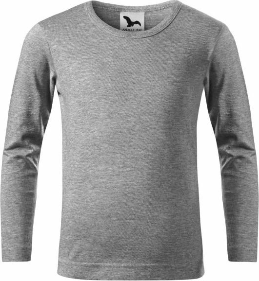 Majica za otroke Malfini, temno siva