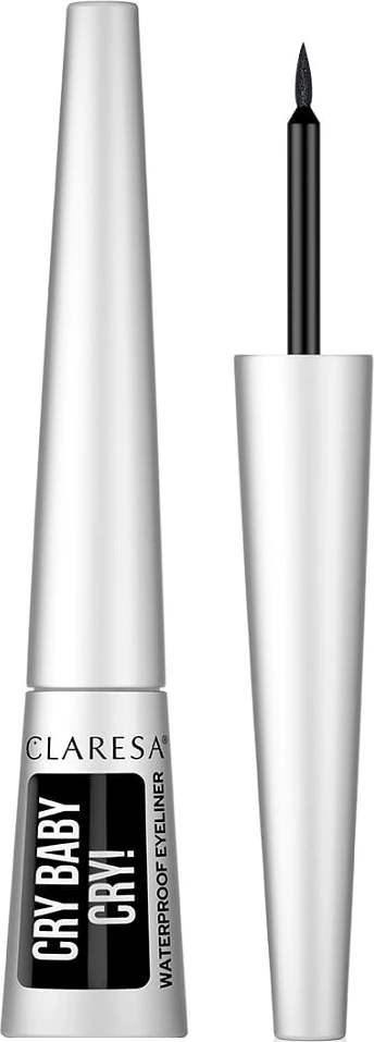 Vodoodporen tekoči eyeliner, Claresa Cry Baby Cry! črn 4 g