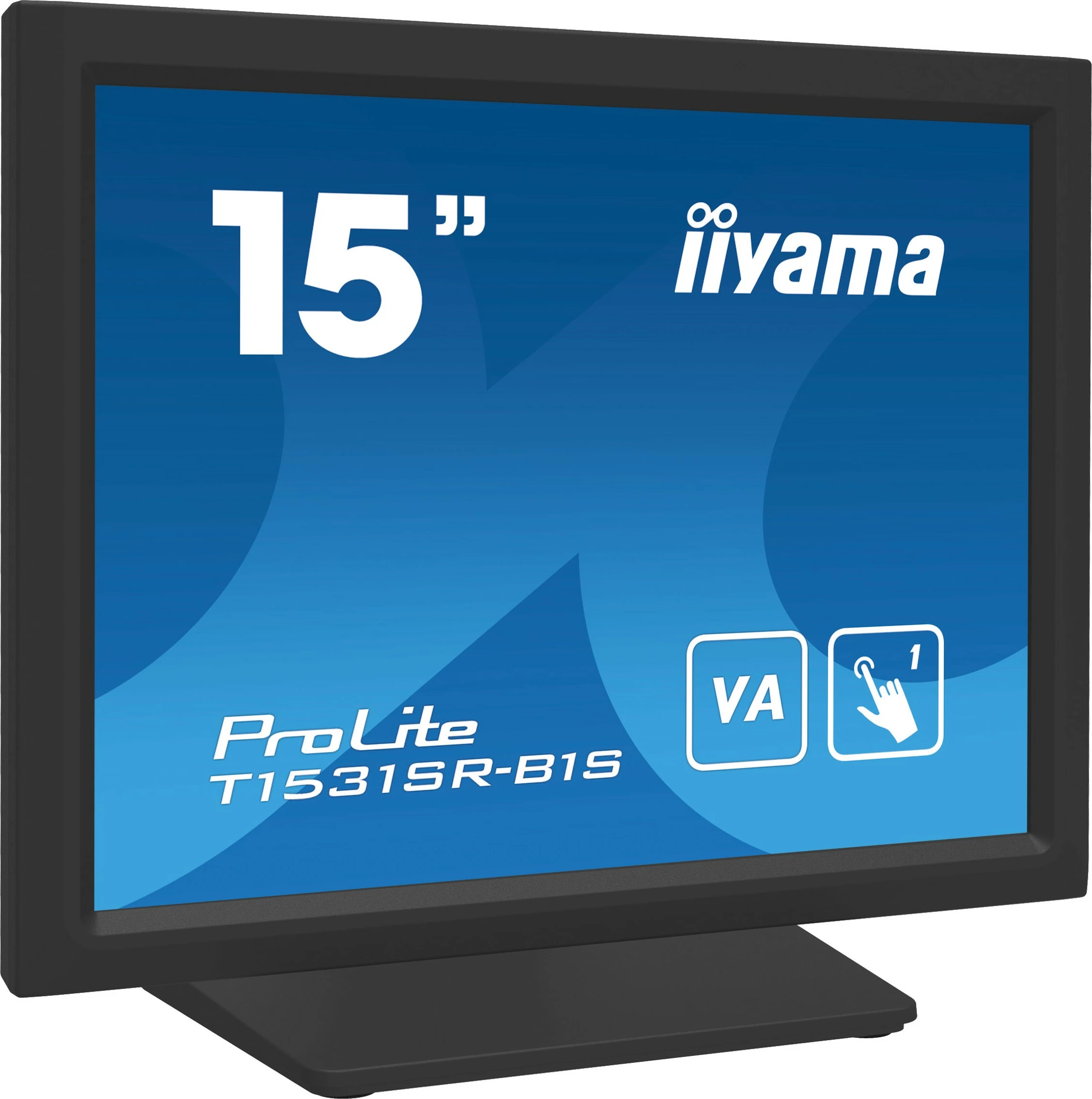Zaslon na dotik 15" XGA iiyama T1531SR-B1S, črn