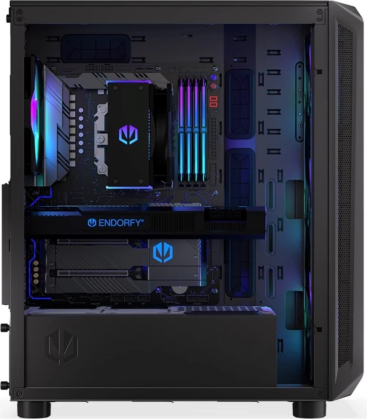 Kompaktna črna ohišje ENDORFY Arx 500 ARGB (EY2A011)