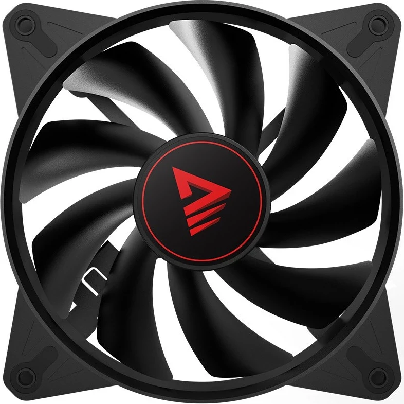 Ventilator za ohišje 120 mm, 4-PIN PWM, črn SAVIO BLADE