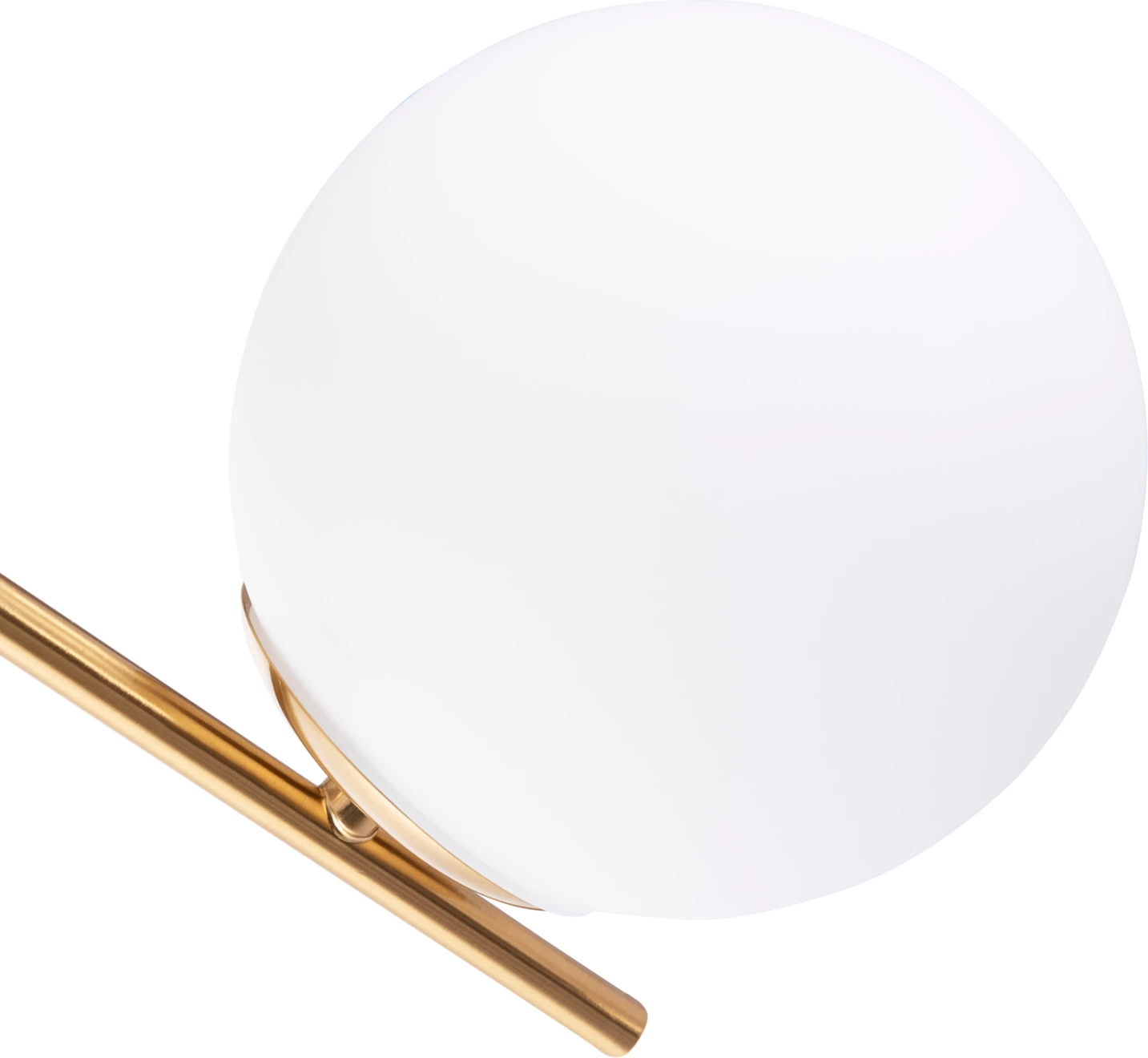 Stenska svetilka HOMY2 FH4471 kovinska osnova v zlati barvi-steklo [E27] 14.5x28x21Hcm