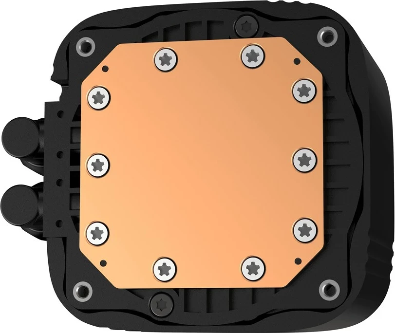 Hladilnik za procesor DEEPCOOL LS720S Zero Dark, 12 cm, črn