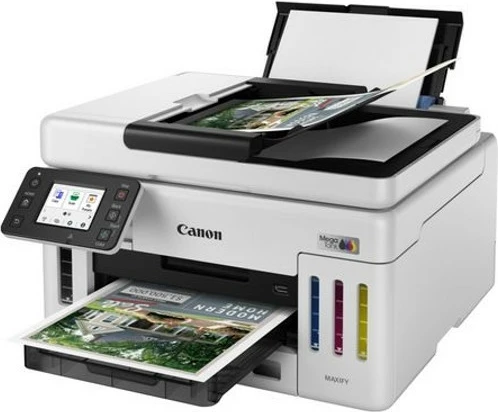 Večfunkcijska inkjet naprava za pisarno Canon Maxify GX6140, bela/črna