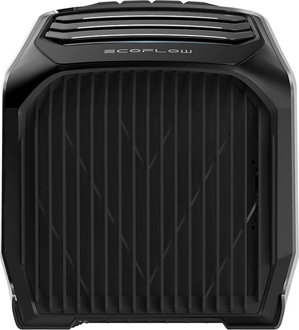 Prenosni klimatski aparat, 5100 BTU/6100 BTU, ogrevanje in hlajenje, EcoFlow Wave 2, švicenski vtič (CH), črn/siv