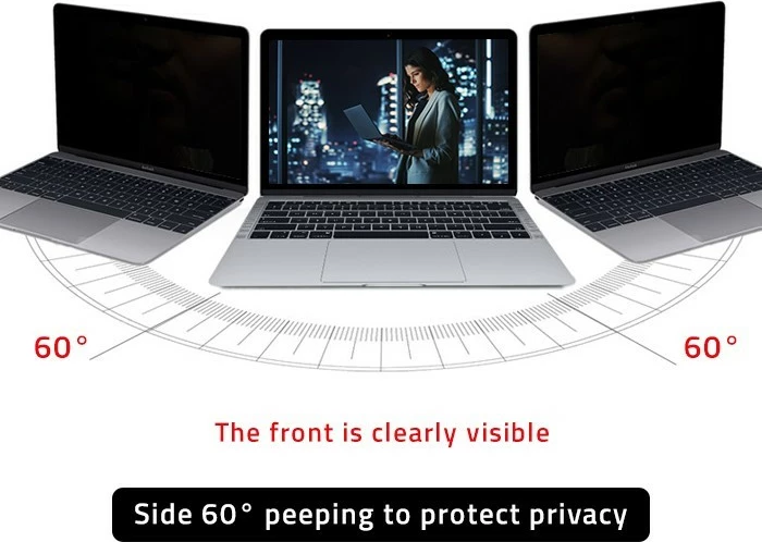 Zasebni filter 23,6", 16:9, Qoltec RODO