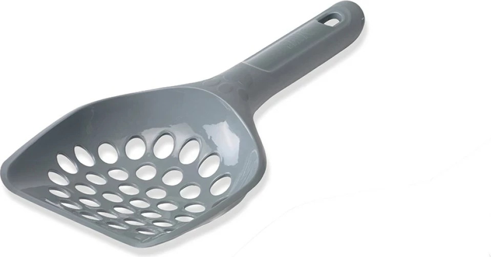 Lopar za mačje iztrebke SAVIC Macro, plastika, siv