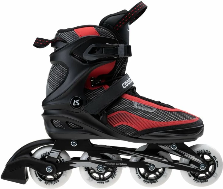 Rekreativne role za moške Coolslide Roma, črno-rdeče