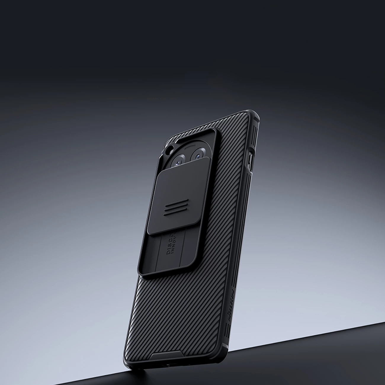 Ovitek za telefon Nillkin CamShield Pro za OnePlus Ace 3 / 12R, črn