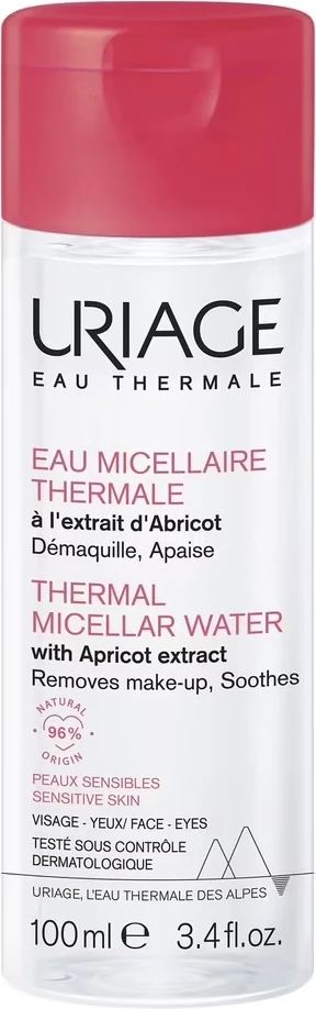 Micelarna voda z ekstraktom marelice za ženske, Uriage Thermal, 100 ml