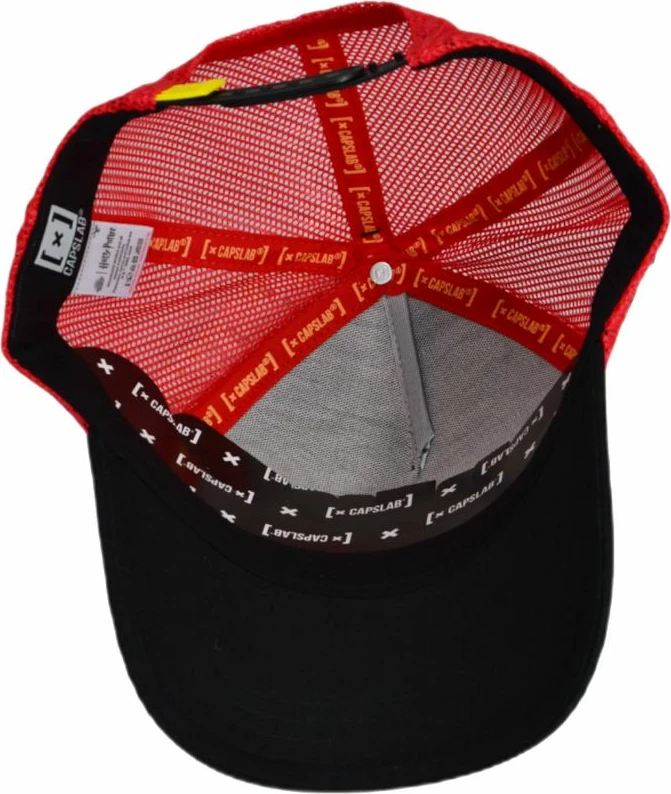 Baseball kapa Capslab, črno-rdeča