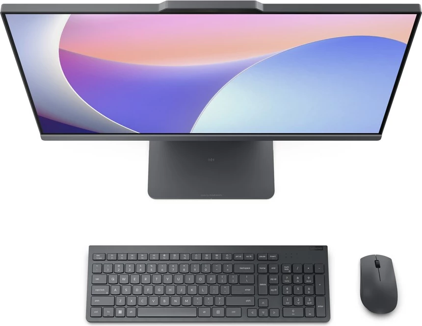 All-in-One računalniška ohišje Lenovo IdeaCentre AIO 24IRH9, Intel Core i7-13620H, 16 GB RAM, 512 GB SSD, 23,8", siva
