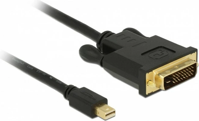Kabel Mini DisplayPort na DVI-D, 3 m, črn, DeLOCK 83990