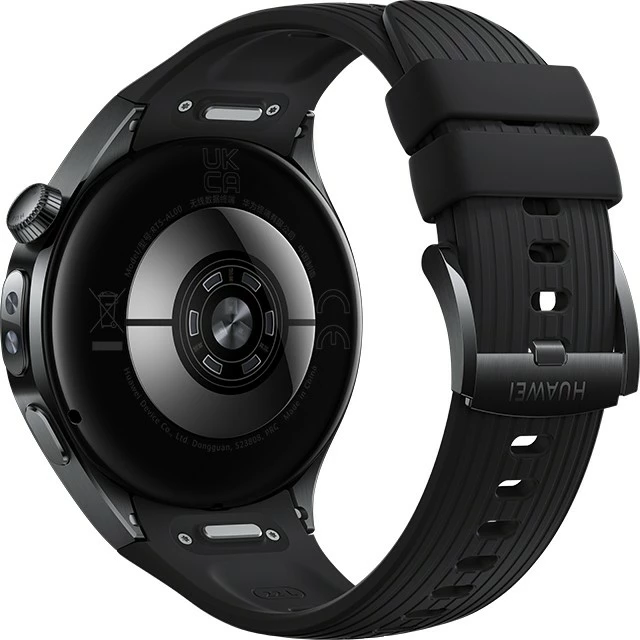 Pametna ura z vzmetnim fluoroelastomerskim paščkom, Huawei Watch 5 Rates-L19F, črna