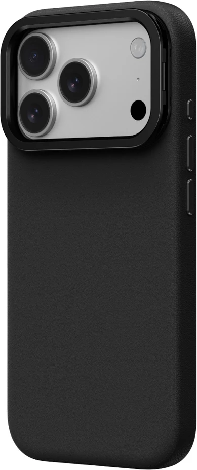 Ovitek za telefon z nosilcem AmazingThing Glamour za iPhone 17 Pro, črn