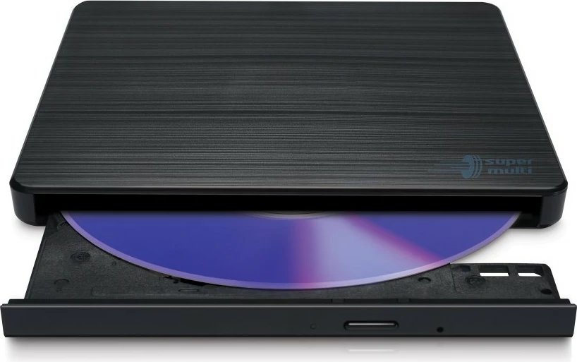 Prenosni DVD-pisalnik Hitachi-LG Slim, USB 2.0, črn