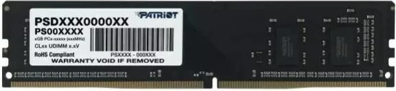 RAM pomnilnik Patriot Signature DDR4 8GB 2666MHz
