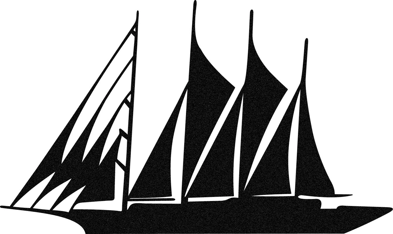Kovinski stenski dekor, Wallity, Sail
