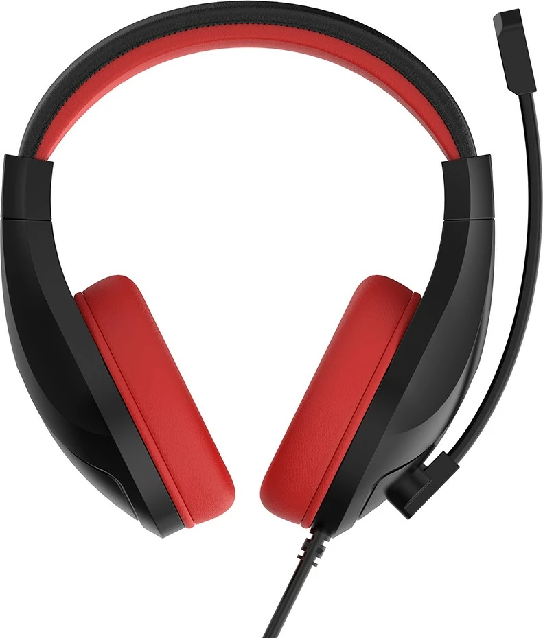 Slušalke za igre Media-Tech NEMESIS MT3574, z mikrofonom, USB, črno/rdeče