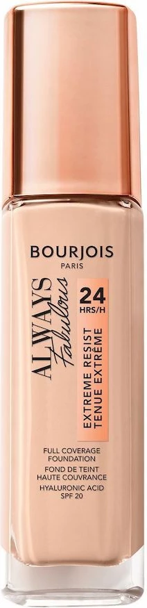 Fondacija Always Fabulous Extreme Resist SPF20 105 Natural Ivory 30ml, Bourjois