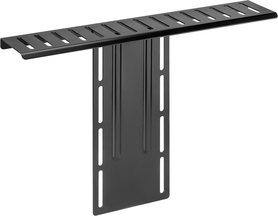 Polični nosilec Maclean NanoRS RS464 za kamero/mikrofon/zvočnik, VESA 100x100, črn